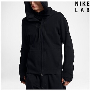 NikeLab ACG 16FW Tech Fleece Funnel Hoodie (Lサイズ・Black) Nike Lab Acronym Errolson Hugh ナイキ ラボ ファンネル フーディー