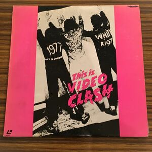 LD THE CLASH / this is VIDEO CLASH / 68-4P-101 / 5枚以上で送料無料