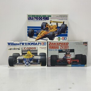 07w17313★1円~ F1　レーシングカー　プラモデル　3個セット　未組立 プラモデル 中古品