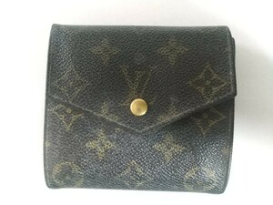 財布 ルイヴィトン LOUIS VUITTON モノグラム 二 ブラウン系 ウォレット つ折り