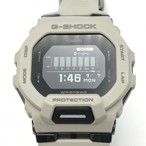 【中古】CASIO カシオ G-SHOCK GBD-200 G-SQUAD ベージュ ジーショック[240010379321]