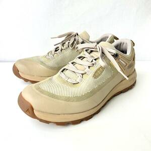 KEEN キーン CITIZEN EVO WP 完全防水　KEEN.DRY スニーカー ベージュ モスグリーン US9