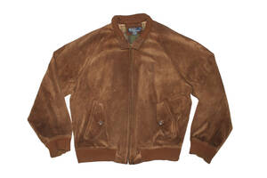 POLO RALPH LAUREN SUEDE LEATHER JACKET ポロラルフローレン スエードレザージャケット