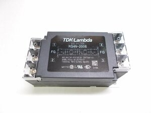 【新品】RSHN-2006【TDK-Lambda】 ノイズフィルター ノイズ対策