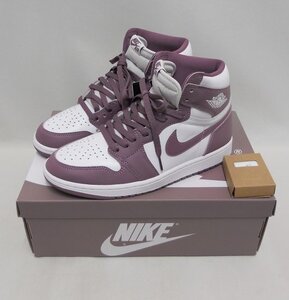 □NIKE ナイキ AIR JORDAN 1 RETRO HIGH OG DZ5485-105 ホワイト/ホワイト/スカイJモーブ サイズ27.5㎝ 未使用