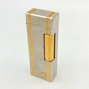 5.30OB-E1624★Dunhill ガスライター★ダンヒル シルバーカラー ブランドライター lighter 喫煙具 DE0/EA0