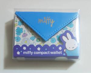 ミッフィー コンパクトウォレット ブルー miffy 財布 プライズ