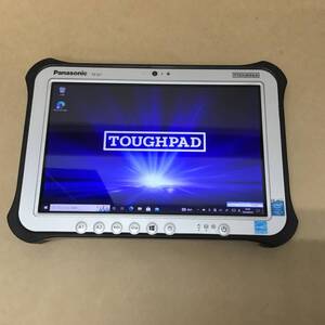 【2406189602-2】 PANASONIC タブレット TOUGHPAD FZ-G1FABZZBJ CI5(4310U)-2GHZ 4GB 128GB 10.1インチ WIN10P 無線 BLT カメラ スタイラス