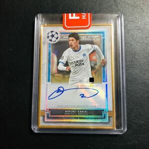 酒井宏樹 / 2020-21 Topps Museum UEFA Champions League / Framed Autograph #/50 サインカード 50枚限定 レア！ マルセイユ 浦和レッズ