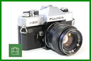 【同梱歓迎】実用■FUJIFILM FUJICA ST801 ボディ+EBC FUJINON 55mm F1.8 M42■シャッター全速完動・露出計完動■AM1153