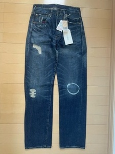 LEVIS ５０１ 　１９６６年モデル復刻 　ダメージ加工　W３２　製品タグ付き　未使用　６６５０１-００８５　 