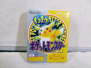 美品　任天堂　ゲームボーイ GB　ポケットモンスター　ピカチュウ 