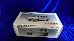 1/18 Autoart オートアート HONDA CITY TURBO II BULLDOG With MOTOCOMPO ホンダ シティ ブルドッグ モトコンポ付属 未使用 73281