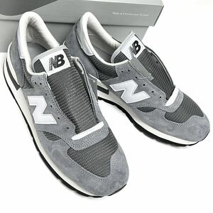 30cm 新品 ニューバランス USA製 990 アメリカ製 NEWBALANCE グレー MADE IN USA 米国製 USA12 ビブラム 990GR1 1500 990 ビッグサイズ