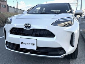 ヤリスクロス　フロントバンパーガーニッシュ　オールメッキ　YARIS CROSS　エクセルモード製　トヨタ