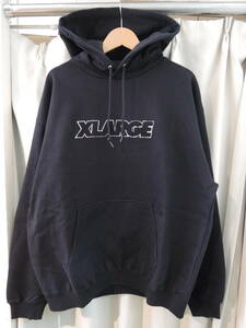 X-LARGE XLARGE エクストララージ STANDARD LOGO HOODED SWEATSHIRT ブラック XLサイズ 2023最新人気商品 値下げしました！