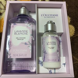 未使用品　ロクシタン ホワイトラベンダー シャワーディスカバリー　LOCCITANE 