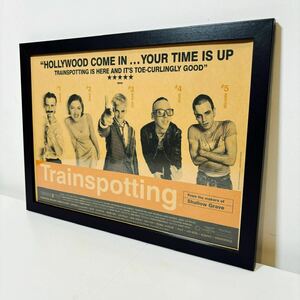 【額付きポスター】トレインスポッティング　Trainspotting①(新品)