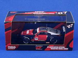 1/43 EBBRO SUPER GT 500 MOTUL AUTECH Z TEST CAR No.22 911 エブロ　スーパーGT　モチュールオーテック　テストカー