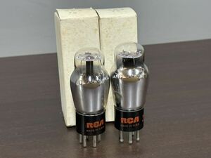 RCA 76 真空管 USA製 2本 箱付き