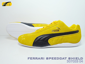 ■PUMA FERRARI■ Ferrari スピードキャット シールド(27cm) ■TANGERINE-BLACK-WHITE■307028 04