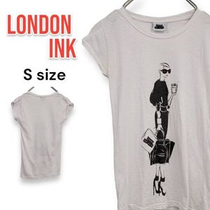 LONDON INK 83/25 イタリア製 半袖 Tシャツ 白 ホワイト