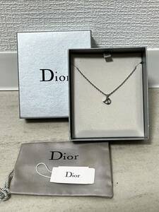 Dior ディオール D ロゴ ネックレス