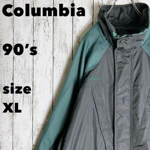 90s【Columbia】コロンビア マウンテンパーカー XL ヴィンテージ古着