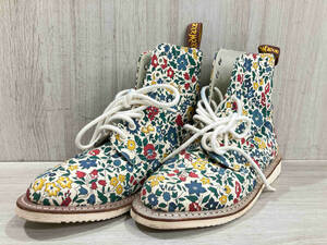 通年 Dr.Martens ドクターマーチン LIBERTY コラボ レースアップブーツ 7ホール マルチカラー US7(約24.0cm)