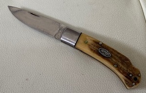 ＠ HIRO KNIVES【ヒロ　ナイフ】■ サーティーフォー スタッグ ナイフ 34 STAG【廃番】＠中古品ワンオーナー＠