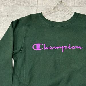 70s復刻 Champion リバースウィーブ スウェット チャンピオン　　70年代復刻 青単色タグ刺繍 ビックロゴ デカロゴ ヴィンテージ復刻 YT160