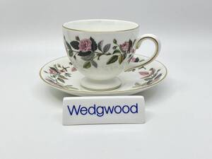 WEDGWOOD ウェッジウッド HATHAWAY ROSE Tea Cup & Saucer ハサウェイローズ ティーカップ&ソーサー *L751