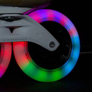 POWERSLIDE NEONS 125mm MULTICOLOR 6個パック インライン スケート ウィール ホイール ネオン マルチカラー パワースライド