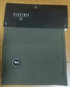 ☆送料込み・即決☆新品☆ELECTRIC FLEECE NECKWARMER ネックウォーマー OLIVE フリースタイプ オリーブ エレクトリック 暖か 40%引