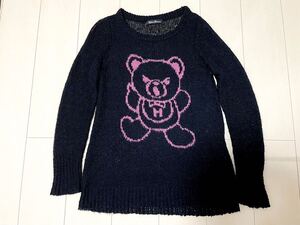 HYSTERIC GLAMOUR ヒステリックグラマー ベア　ニット トップス ファックベア NO.51901