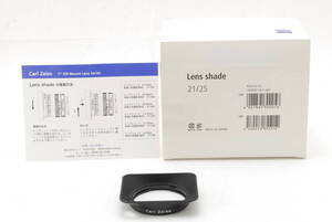 新品 Carl Zeiss ZM Hood for 21mm 25mm Lens shade フード cosina コシナ カール ツァイス #6109