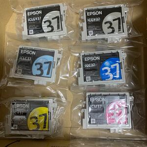 純正 EPSON 37 外箱無し 未開封品　エプソンインクカートリッジ