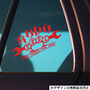 RUDO TOOLステッカー(中)JDMヘラフラUSDM SPEEDHUNTERS illestトヨタ ニッサン ホンダ ミツビシ マツダ ダイハツ スズキ VW FIAT シボレー