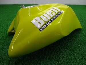 サイクロンM2 タンク 黄 ビューエル 純正 中古 バイク 部品 M2サイクロン Buell コケキズ無し 割れ欠け無し そのまま使える 車検 Genuine