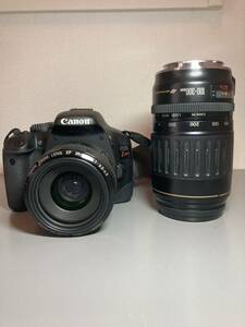 【美品】Canon EOS Kiss X4 ダブルズームレンズ　35-70mm 100-300mm