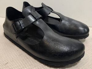 BIRKENSTOCK ビルケンシュトックparis39パリレザー黒