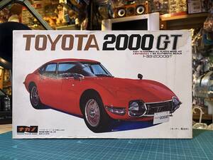 1/20・ナガノ　　トヨタ2000GT 〈発売当時よりストック未開封品〉箱擦れ・凹み・しみ　KIT No.3003ー800