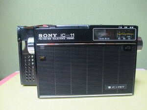 ソニー　SONY　ICF-110B　美品