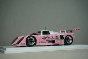 1/43 タバコデカール加工 ルマン spark NISSAN R 88 S #86 1988 Le Mans 24h march 伊太利屋 日産 ニッサン マーチ キャビン 88v 88s 88G