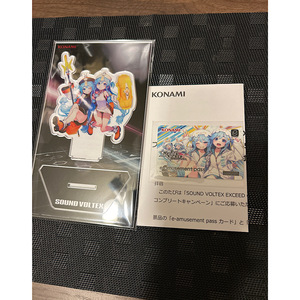 SDVX サウンドボルテックス ニアノア e-amusement pass アクリルスタンド