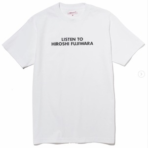 即決！新品 Mサイズ listen to hiroshi fujiwara / 藤原ヒロシ fragment Winiche & Co. Warehouse