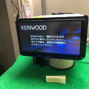 作動保証付きKENWOOD MDV-D407BT 2019地図データ GPSアンテナ付 Bluetooth SD DVD ワンセグ 