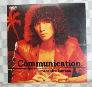 桑名正博/Communication/RVL-8045/LPレコード