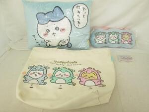 【同梱可】中古品 ホビー ちいかわ うさぎ ハチワレ 他 枕 トートバッグ アクリルスタンド 等 グッズセット