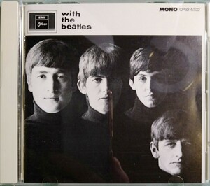 帯付き ウィズザビートルズ With The Beatles the BEATLES 国内盤CD